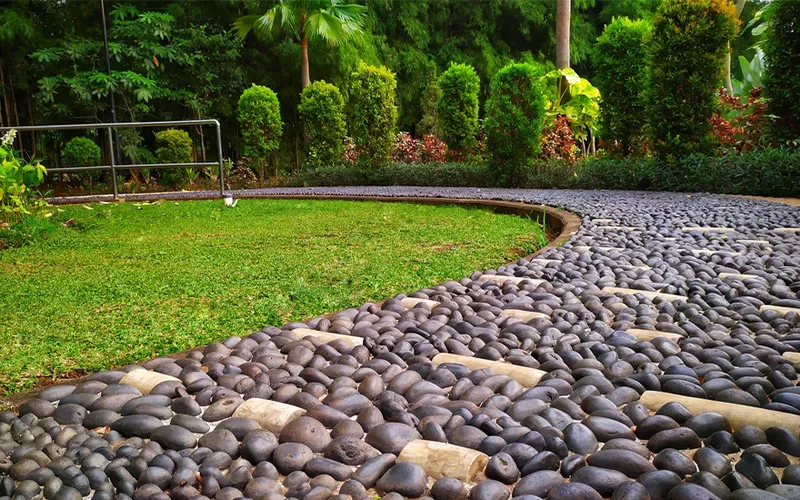 Reflexology path in premium apartments Kelambakkam providing wellness facilities for 2 BHK and 3BHK flats