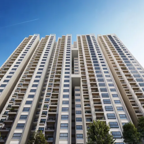 Gallery image of premium apartments Kelambakkam showcasing modern architecture and apartment for sale features