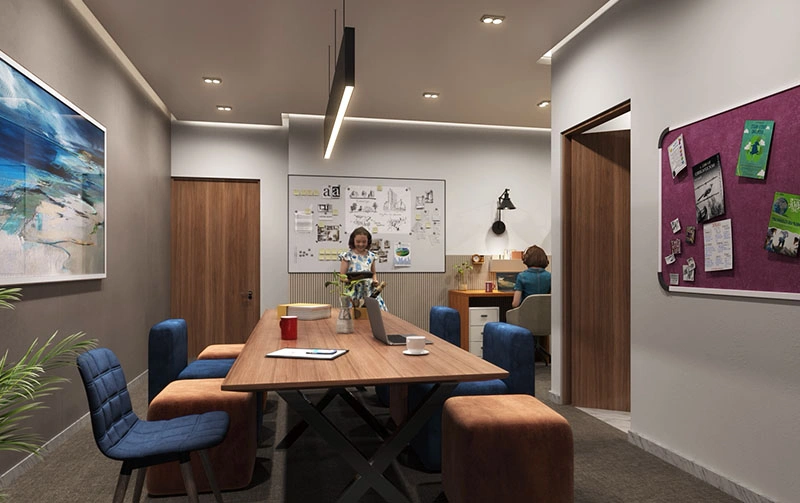 Aerial yoga studio in premium apartments Kelambakkam offering wellness amenities for 2 BHK and 3BHK flats residents