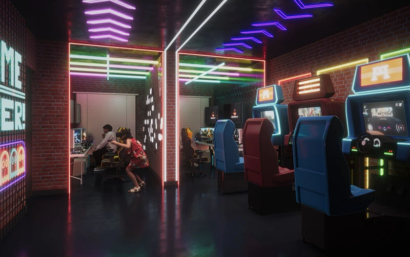 Aerial yoga studio in premium apartments Kelambakkam offering wellness amenities for 2 BHK and 3BHK flats residents