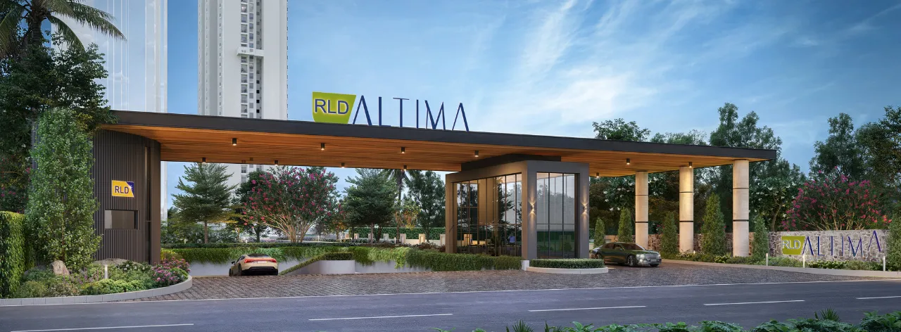 RLD logo for premium apartments in Kelambakkam developer branding for 2 BHK and 3BHK flats for sale